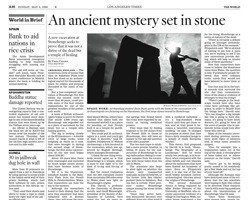 An ancient mystery set in stone